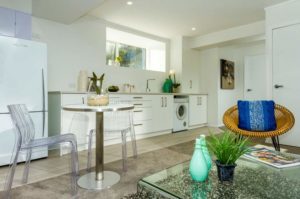 East Coast Bays granny flat basement